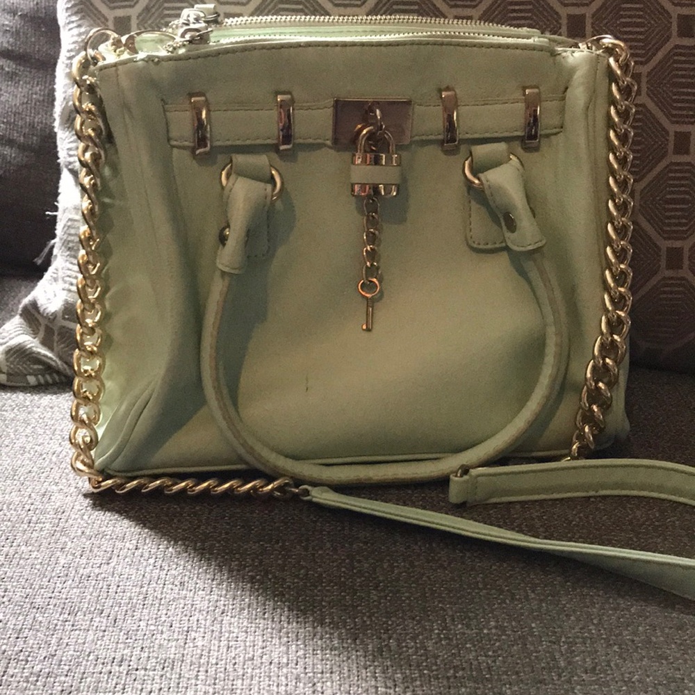 Mint Green Aldo hand bag
